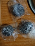 食品级304钢丝球不掉丝不锈钢家用清洁球厨房用刷锅球洗碗铁丝球 钢丝球*3 实拍图