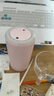 Hulker 【10W+销量加湿器】加湿器 卧室迷你家用办公室桌面车载低噪上加水小型usb空气加湿器 【粉色充电款】双喷加湿/800ml大容量/无线使用 实拍图