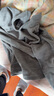 迪卡侬（DECATHLON）保暖户外抓绒衣外套男女运动宽松秋摇粒绒外套冲锋衣内胆 男款-半拉链-浅灰色 M 实拍图