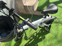 BAICYCLE2025新国标可上牌电动自行车折叠便携超长续航锂电池通勤代步电瓶车成人助力小型迷你电动单车男女 S2白色/纯电30km助力50km 实拍图