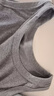 【遮副乳】吊带背心薄款螺纹宽肩带背心防走光打底显瘦美背上衣女 灰色【992】 3XL 建议【140-155斤】 实拍图