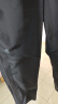 迪卡侬冲锋裤男女户外防风防水长裤雨裤宽松男裤裤子登山裤徒步裤 MH500 男款-黑色 XS / L30 实拍图