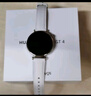 华为（HUAWEI）【咨询享优惠】华为手表watch gt4运动智能蓝牙通话血氧体温监测防水男女电话AX智能5pro 41MM凝霜白(白色真皮表带) 实拍图