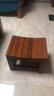 内吉姆（neijimu） 老船木方凳实木加厚凳子茶凳客厅家用餐凳小板凳换鞋凳 B款方凳 实拍图