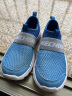 Skechers斯凯奇男童一脚蹬柔软透气运动鞋夏季大童网布休闲鞋403776L 实拍图