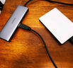 绿联Type-C3.2三屏异显扩展坞双HDMI雷电4拓展坞SiliconMotion技术适用Macbook M1234Macmini 多屏扩展 实拍图