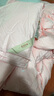 蚕花娘娘（SILKUEEN）蚕丝被100%桑蚕丝纯棉国标优等品被丝绵被夏凉被春秋薄被子母被芯 总重约4+6斤（子母被丝重2+4斤) 200*230cm粉 实拍图