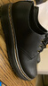马丁（DR.MARTENS）Zavala Lo夏季舒适百搭轻量软皮黑色薄底皮鞋单鞋 黑色 37 实拍图