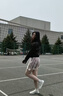 ZHR休闲鞋女平底夏网面透气学生ins潮轻薄百搭女鞋时尚果冻底一脚蹬真牛皮小白鞋女 A81 米色 37  实拍图