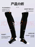 李宁足球袜成人儿童学生防滑长筒过膝毛巾底男女运动训练袜子 黑 S 实拍图