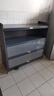 帅仕（shuaishi）厨房用具置物架落地多层餐边柜收纳碗柜家用橱柜微波炉烤箱储物柜 【升级特厚】灰4层120长42深丨高硬度实心门丨特强承重 实拍图