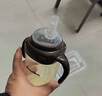 RIKZ吸管奶瓶一岁以上2岁3岁6个月ppsu大宝宝儿童鸭嘴防胀气喝奶喝水 [3用] 330ml粉 十字奶嘴、鸭嘴 实拍图