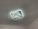 HD led智能语音吸顶灯 大客厅卧室全屋灯饰智能灯具包安装套餐 星雨智能方形/78W/50*7cm 实拍图