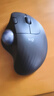 罗技（Logitech）ERGO M575 S无线蓝牙鼠标 无线轨迹球鼠标办公 人体工学鼠标双模 Mac笔记本电脑电池款USB家用鼠标 M575 石墨黑(优联接收器) 实拍图