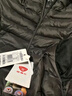 坦博尔轻薄羽绒服女短款连帽百搭休闲秋冬女士外套 黑色 2XL(180) 实拍图