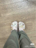 卡骆驰crocs经典云朵老爹鞋洞洞鞋时尚百搭女鞋拖鞋一脚蹬|206750 石英粉-6UR(含智必星) 38 (240mm) 实拍图