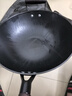 林熹记陆川铁锅炒锅家用无涂层生铸铁锅不粘炒菜锅燃气电磁炉适用已开锅 平底 32cm （带锅盖+铲子）已开锅 实拍图