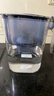 飞利浦（PHILIPS）净水壶 滤水壶 家用过滤壶 厨房自来水过滤器 滤水器 过滤器滤芯 便携净水杯 AWP2814蓝色/白色 【4.2L蓝色】一壶6芯专家版 实拍图