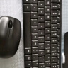 罗技（Logitech）MK220 键鼠套装 无线键鼠套装 办公键鼠套装  多媒体键鼠套装 带无线2.4G接收器 黑色 实拍图