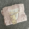 无印良品（MUJI） 女式 无侧缝双层纱织睡衣女士家居服春秋纯棉条纹格纹长袖 女款 浅米色格纹 XL (上装165/92A下装165/74A) 实拍图