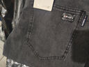 弹力牛仔裤男士大码宽松直筒休闲长裤春秋季耐穿耐磨劳保工作裤子 灰色【高质量】 30 建议105-115斤 实拍图