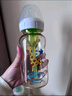 布朗博士新生婴儿奶瓶 PPSU轻盈耐摔 宽口防胀气 宝宝奶瓶组合选配奶嘴 长颈鹿 270ml 9-12月 圆孔奶嘴 实拍图