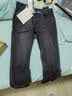 GXG男装  深灰高弹修身牛仔裤 春季新品 深灰色 2XL 实拍图
