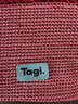 Tagi. 机灵果子手工串木珠手提撞色单肩编织包休闲大容量手提 樱桃莓果 实拍图