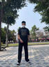 GENIOLAMODE森马集团休闲裤男冰丝薄款简约纯色夏季宽松休闲百搭男裤 实拍图