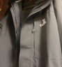骆驼（CAMEL）冲锋衣防风三合一可拆两件套登山服120-1X暖白/幻影黑,女M 实拍图
