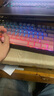 前行者X87Pro/Ultra无线机械键盘有线蓝牙三模gasket客制化满填充游戏电竞办公专用侧刻高颜值电脑笔记本 黑莓粉侧刻-筋斗云轴-三模-5000mAh中配 实拍图