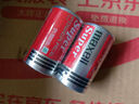 麦克赛尔（Maxell）1号电池燃气灶电池碳性大号干电池红锰2节热水器煤气灶手电筒收音机电子琴儿童玩具R20P 实拍图