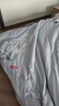 富安娜纯棉四件套 80S长绒棉全棉抗菌被套床单高档贡缎床品203*229cm 实拍图