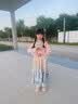 安妮优儿（Anneyol）汉服女童秋款2025新款古风连衣裙女孩唐装儿童超仙古装裙子春秋 粉红色 150 实拍图