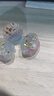 仿真夜光珍珠七彩贝壳儿童迷你微缩小摆件洞洞鞋配件发夹发绳材料 彩色珍珠贝壳【3个】 实拍图