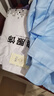 玺物长袖衬衫男秋冬季工作白衬衫修身正装上衣免烫大码抗皱薄外套秋装 白色+浅蓝 XL -建议105-120斤左右 实拍图
