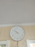 挂钟客厅钟表简约北欧时尚家用时钟挂表现代创意个性石英钟新款 经典玫瑰金 16英寸 直径40厘米（客厅更大气） 实拍图
