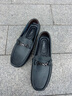 公牛世家男鞋2025新款百搭英伦豆豆鞋子男士软底一脚蹬休闲皮鞋驾车乐福鞋 实拍图