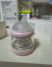 babycare歪头仿母乳防胀气奶瓶0-6月新生儿宽口径玻璃奶瓶婴儿160ml 1-3月 实拍图