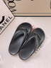 朴西人字拖男夏季防滑耐磨外穿夹脚沙滩拖鞋男士凉拖夹板洗澡浴室夹拖 珍珠黑 40-41 实拍图