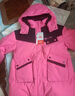鸭鸭儿童羽绒服女童中长款款加厚保暖冬季中大童装外套SE 玫红 150 实拍图