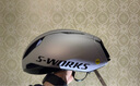 SPECIALIZED闪电 S-WORKS EVADE 3 MIPS 公路自行车竞赛轻量破风气动骑行头盔 银沙尘-亚洲版 L 实拍图
