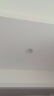 雷士（NVC） 筒灯LED高显色桶灯客厅吊顶天花灯过道嵌入式洞灯孔灯 Ra90大发光面-6W漆白暖白-孔75mm 实拍图