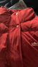 茵曼2025冬季女装新款羽绒服红装高充绒量鸭绒灯芯绒保暖短外套上衣 深枣红 XL 166-170cm /121-130斤 实拍图