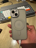 KEKLLE【肤感磁吸】适用iPhone15手机壳 苹果15保护套磁吸无线充电磨砂防摔镜头全包软边保护套 钛灰色 实拍图