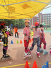 特步（xtep）轮滑鞋儿童溜冰鞋男女童初学套装中小学滑轮滑冰旱冰鞋成人直排轮 国风粉闪轮【头盔护具背包套装】 L （适合12-成人）鞋码36-41 实拍图