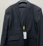 阿悠胖大码西服套装男商务结婚伴郎西装礼服 藏青西服西裤 8XL/215 实拍图