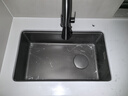 箭牌（ARROW）厨房水槽304不锈钢枪灰纳米仿手工水槽单槽水池洗碗池洗菜盆水槽 枪灰轨道单槽 700*430赠枪灰龙头 实拍图