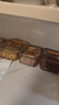 彩致（CAIZHI）水果盘带盖高档分格果盘家用糖果零食轻奢点心盘3格香槟 CZ6710 实拍图
