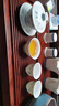 苏氏陶瓷（SUSHI CERAMICS）手绘画青竹羊脂玉瓷盖碗小套组非遗老师苏爱珍作品 实拍图
